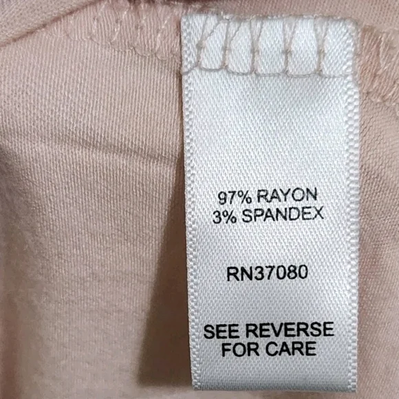 Cato Est 1948 Women's XL Pink 3/4 Lace Up Sleeve Tunic New York Lightweight - Picture 6 of 7